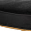 CLC6627-BS 100cmx46cm Ottoman - Black Velvet