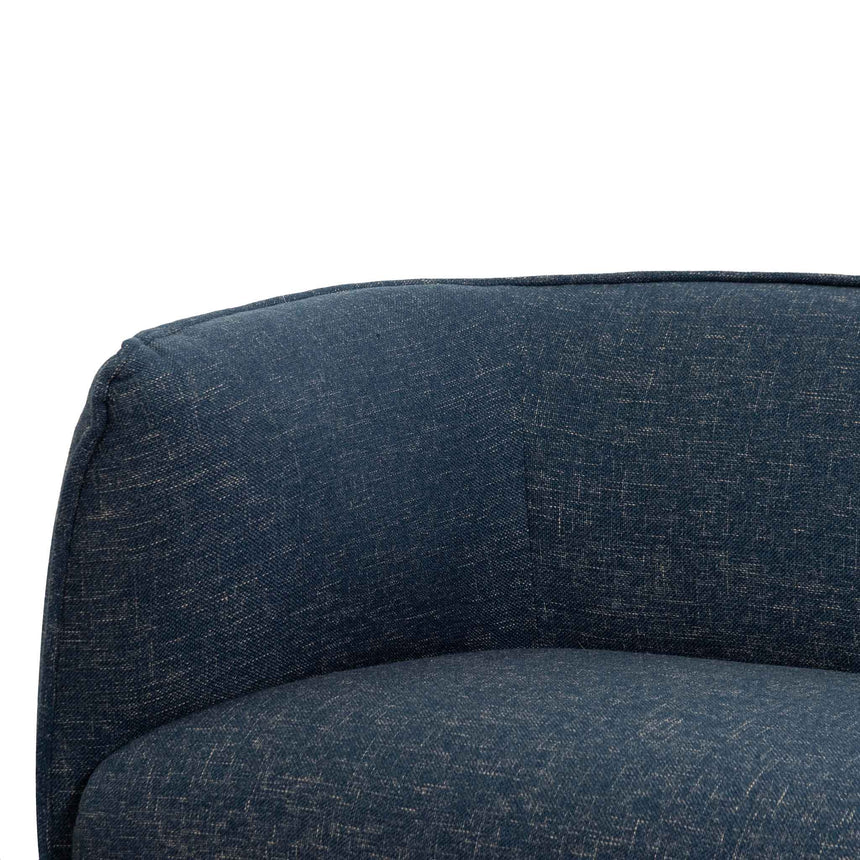 CLC6651-KSO 3 Seater Fabric Sofa - Dark Blue