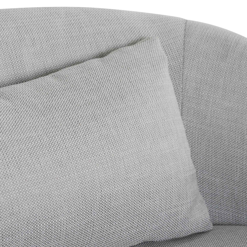 CLC6657-KSO Fabric Armchair - Light Texture Grey