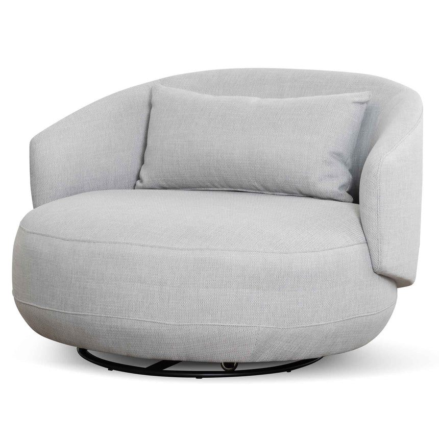 CLC2849-CA Velvet Lounge Wingback Chair in Light Texture Grey