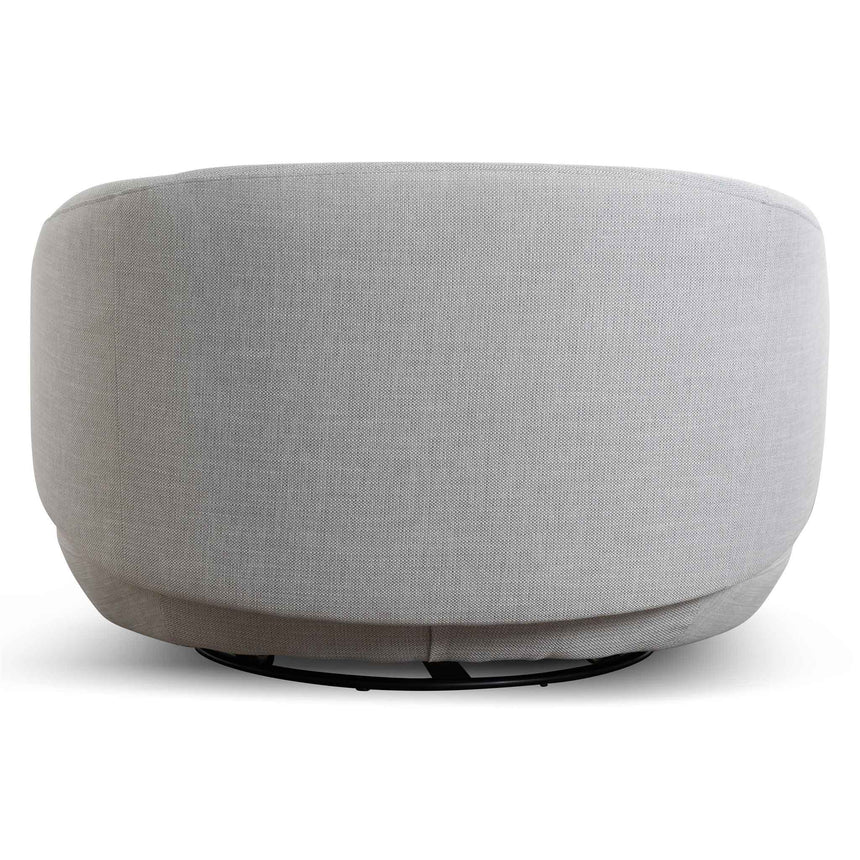 CLC6657-KSO Swivel Armchair - Light Texture Grey