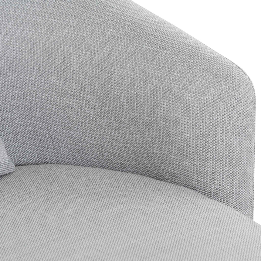 CLC6657-KSO Swivel Armchair - Light Texture Grey