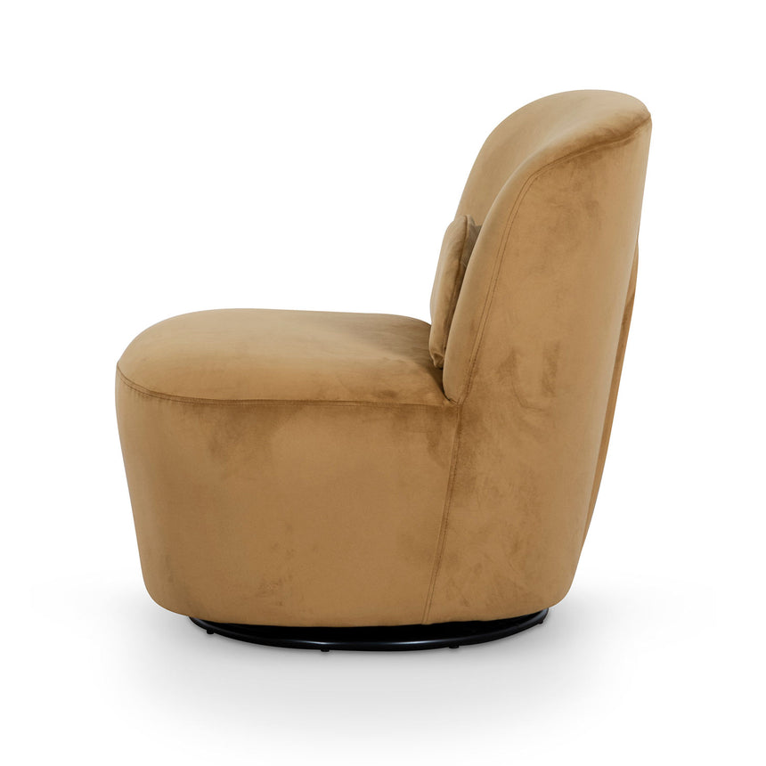 CLC6686-CA Swivel Lounge Chair - Mustard