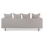 CLC6687-CA 3 Seater Sofa - Sterling Sand with Black Legs