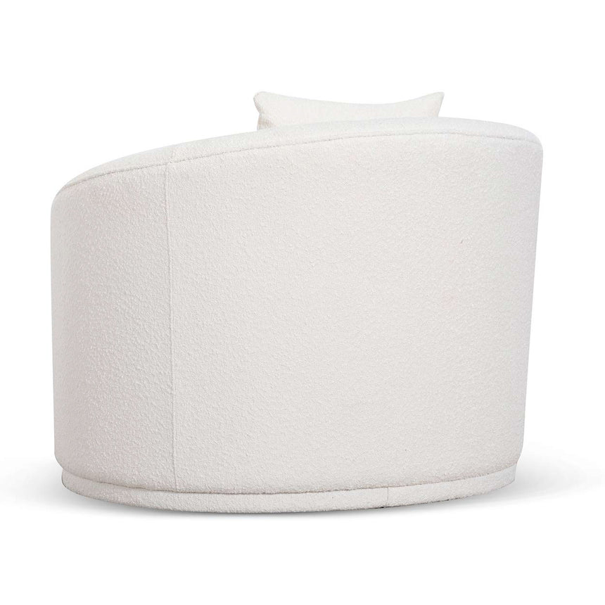 CLC6743-FS Armchair - Ivory White Boucle