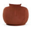 CLC6747-FS Velvet Armchair - Rustic Orange