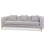 CLC6750-FS 3 Seater Sofa - Ash Grey Boucle