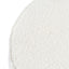 CLC6770-BS 100cm Daisy White Boucle Ottoman - Brushed Gold Base - Last one
