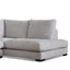 CLC6816-KSO 4 Seater Fabric Right Chaise Sofa - Oyster Beige