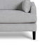 CLC6819-KSO 3 Seater Fabric Sofa - Oyster Beige and Black Leg