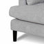 CLC6819-KSO 3 Seater Fabric Sofa - Oyster Beige and Black Leg