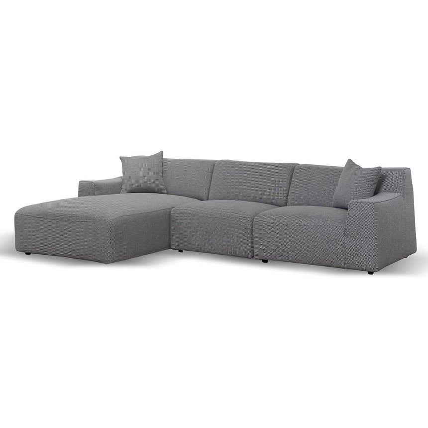 CLC8778-CA 3 Seater Fabric Sofa - Clay Grey