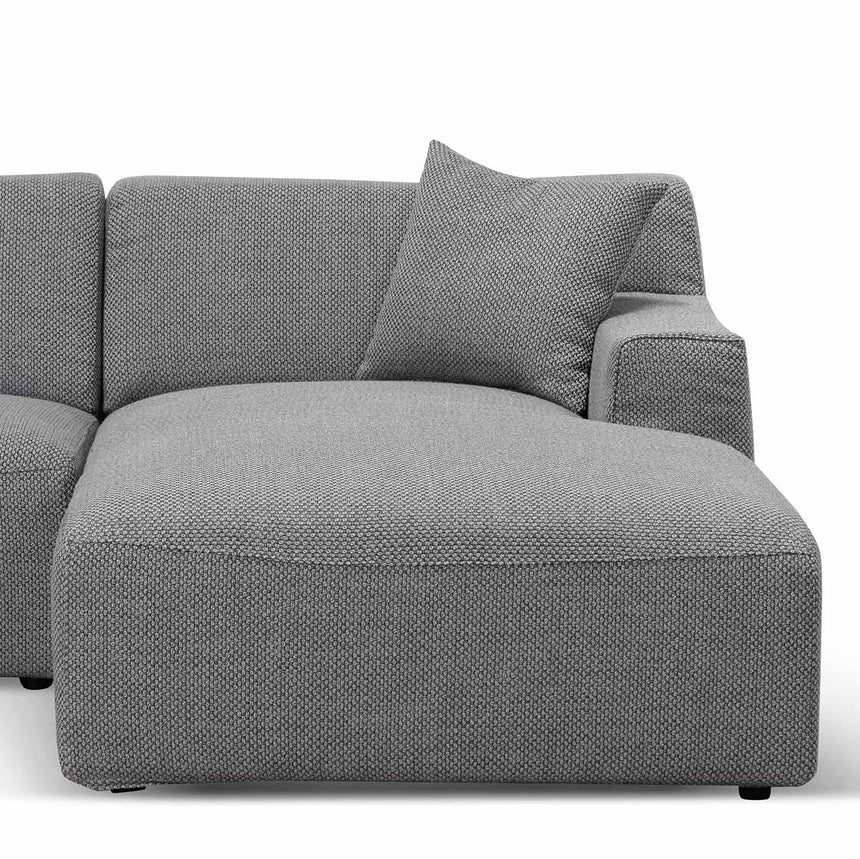 CLC6826-YY 3 Seater Right Chaise Sofa - Noble Grey