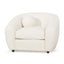 CLC6830-CA Armchair - Ivory White Boucle