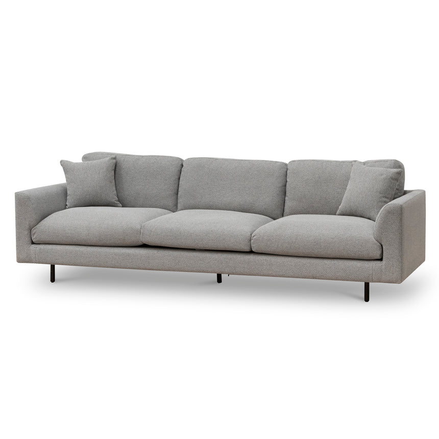 CLC2734-KSO 4 Seater Sofa with Cushion and Pillow - Graphite Grey