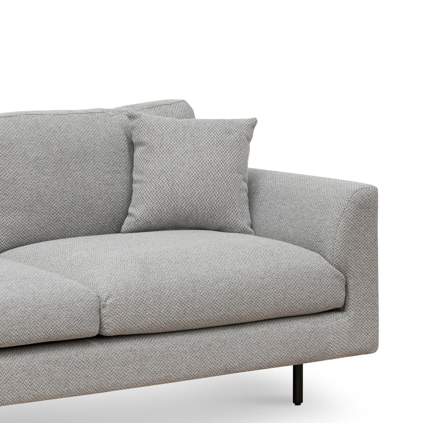 CLC6833-CA 4 Seater Fabric Sofa - Grey