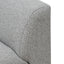 CLC6833-CA 4 Seater Fabric Sofa - Grey