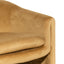 CLC6866-CA Velvet Armchair - Mustard