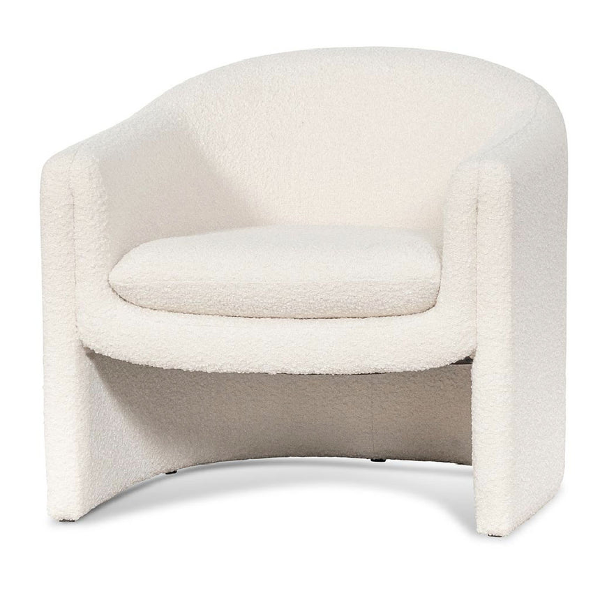 CLC8278-CA Armchair - Ivory White Boucle