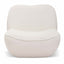 CLC6869-CA Lounge Chair - Ivory White Boucle