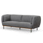 CLC6873-KSO - 3 Seater Sofa - Graphite Grey