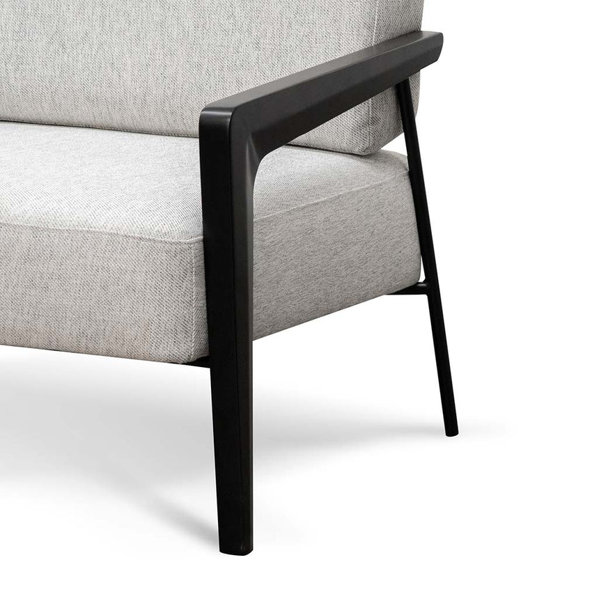 CLC6889-SD Fabric Lounge Chair - Silver Grey