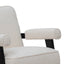 CLC6904-KSO Armchair - Ivory White Sherpa