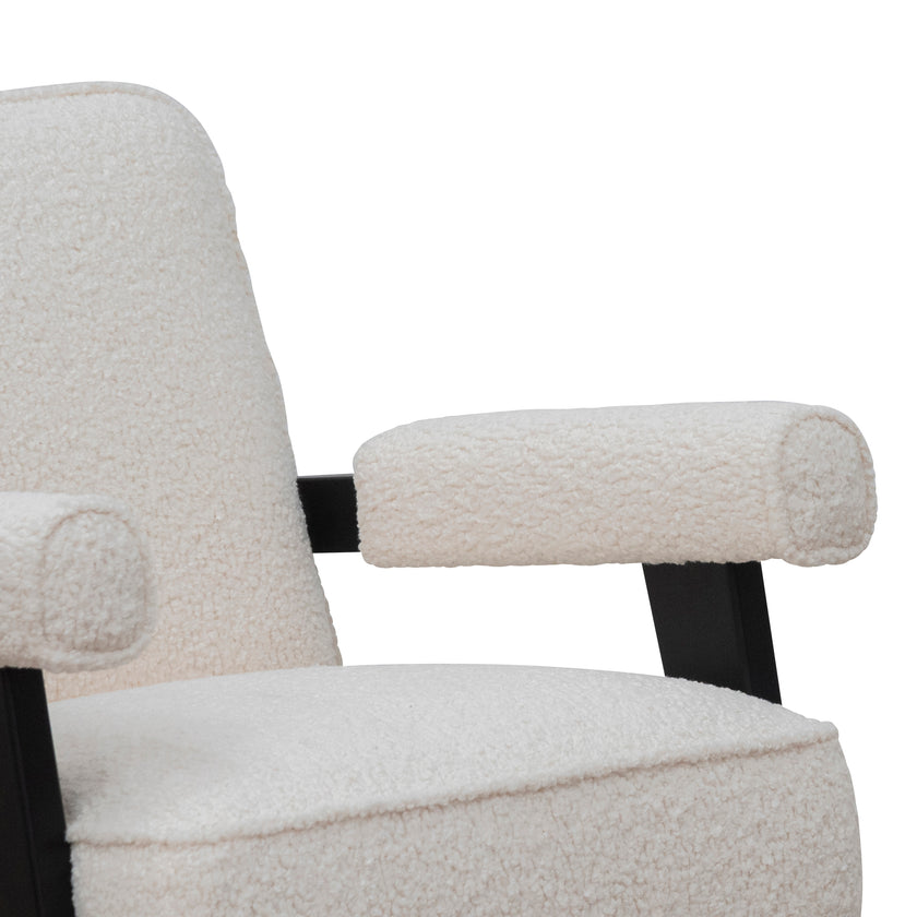 CLC6904-KSO Armchair - Ivory White Sherpa