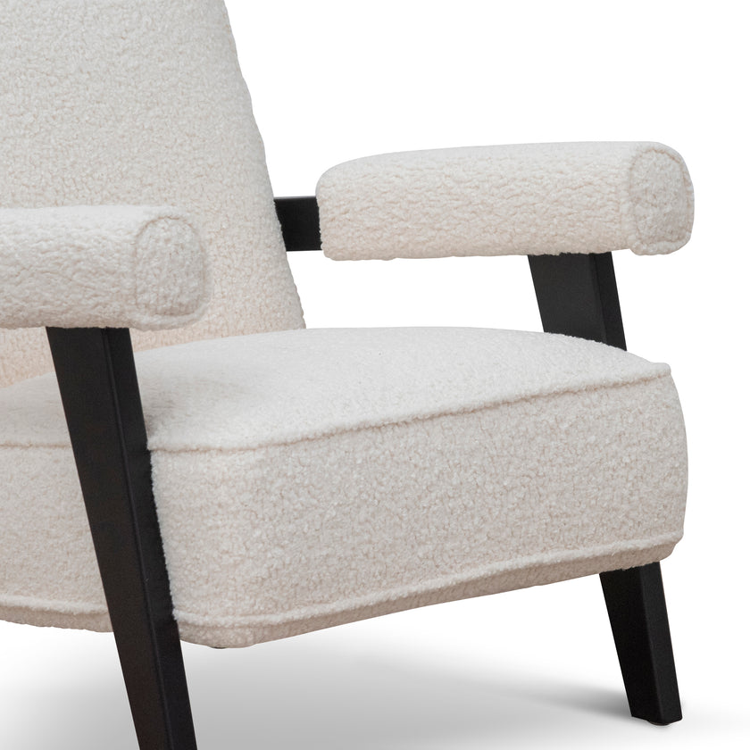 CLC6904-KSO Armchair - Ivory White Sherpa