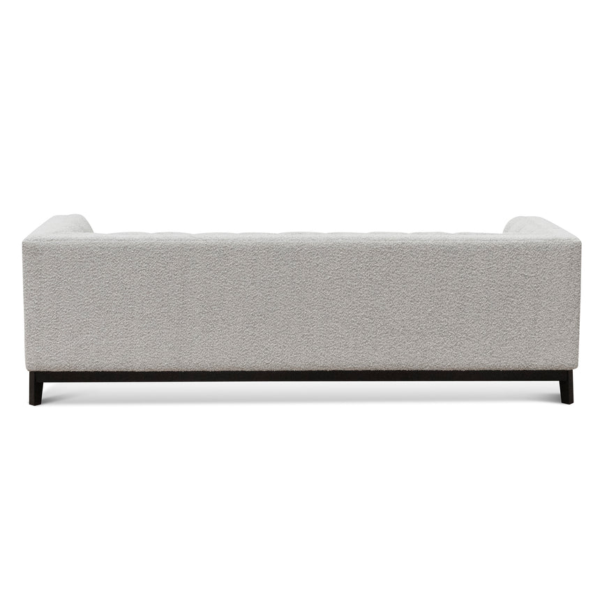 CLC6924-CA 3 Seater Sofa -Light Grey Boucle