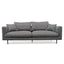 CLC6976-YY 4 Seater Fabric Sofa - Noble Grey