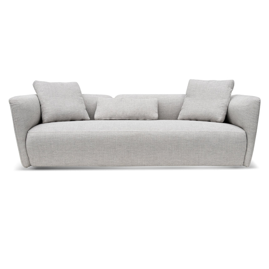 CLC6978-YY 3 Seater Fabric Sofa - Passive Grey