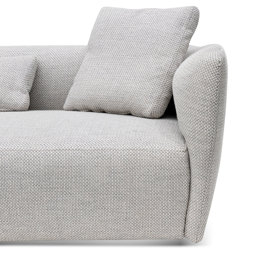 CLC6978-YY 3 Seater Fabric Sofa - Passive Grey