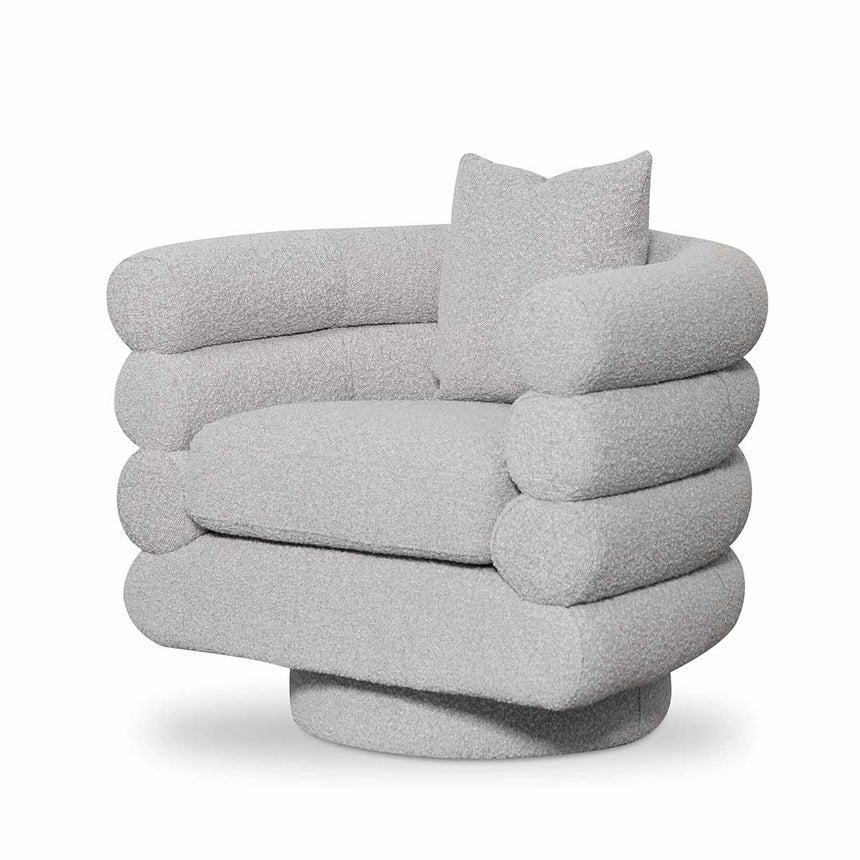 CLC8300-CA Fabric Armchair - Platinum Grey