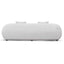 CLC8055-FS 3 Seater Fabric Sofa - Salt White