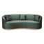 CLC8057-FS 3 Seater Sofa - Dark Green Velvet