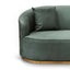 CLC8057-FS 3 Seater Sofa - Dark Green Velvet