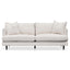 CLC8114-CA 3 Seater Fabric Sofa - Silver Rust