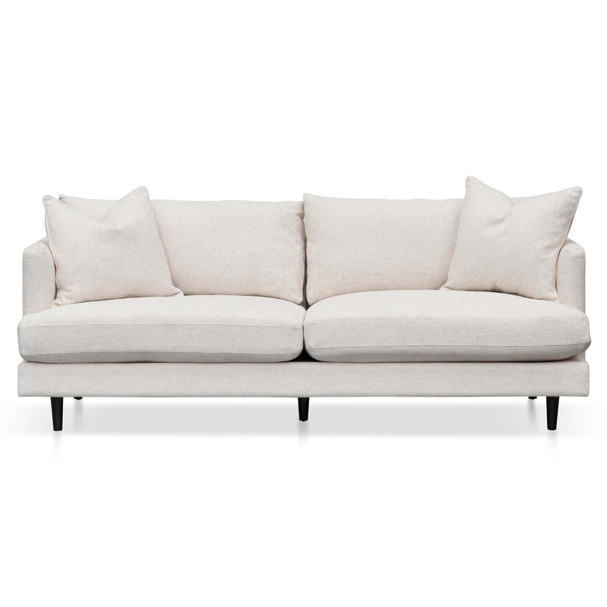 CLC8114-CA 3 Seater Fabric Sofa - Silver Rust