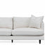 CLC8114-CA 3 Seater Fabric Sofa - Silver Rust