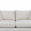 CLC8114-CA 3 Seater Fabric Sofa - Silver Rust
