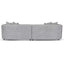CLC8119-CA 4 Seater Sofa - Light Grey Fleece - Last one