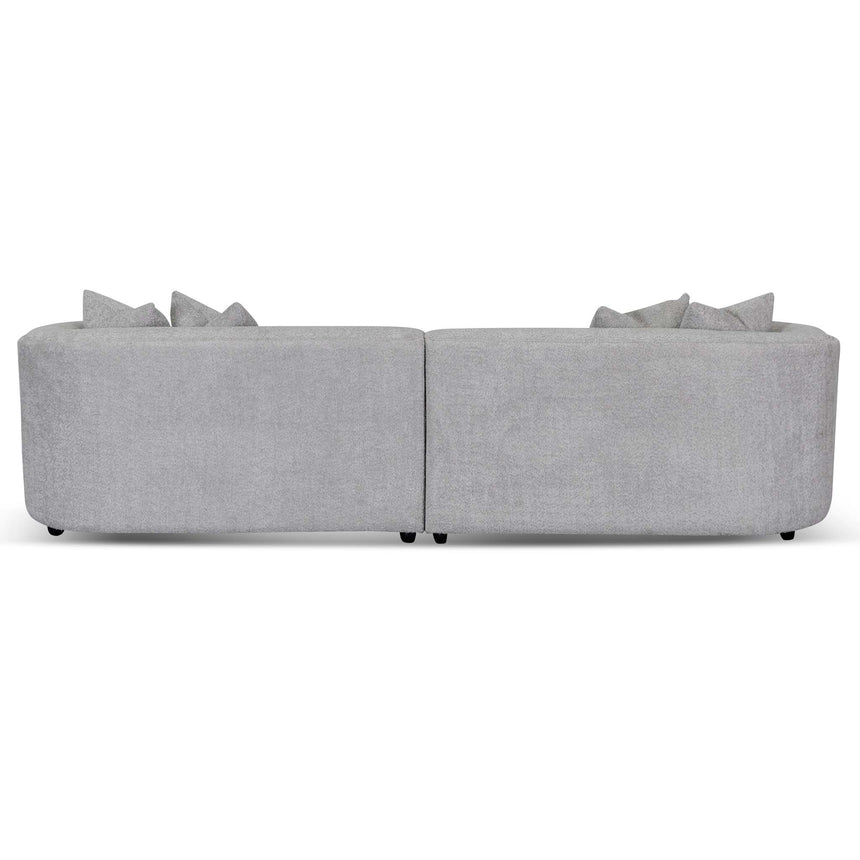 CLC8119-CA 4 Seater Sofa - Light Grey Fleece