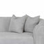 CLC8119-CA 4 Seater Sofa - Light Grey Fleece - Last one