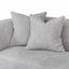 CLC8119-CA 4 Seater Sofa - Light Grey Fleece - Last one