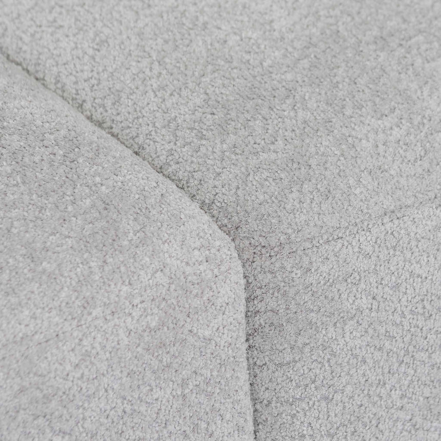 CLC8119-CA 4 Seater Sofa - Light Grey Fleece
