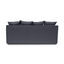 CLC8123-CA 3 Seater Fabric Sofa - Charcoal Linen - Last one