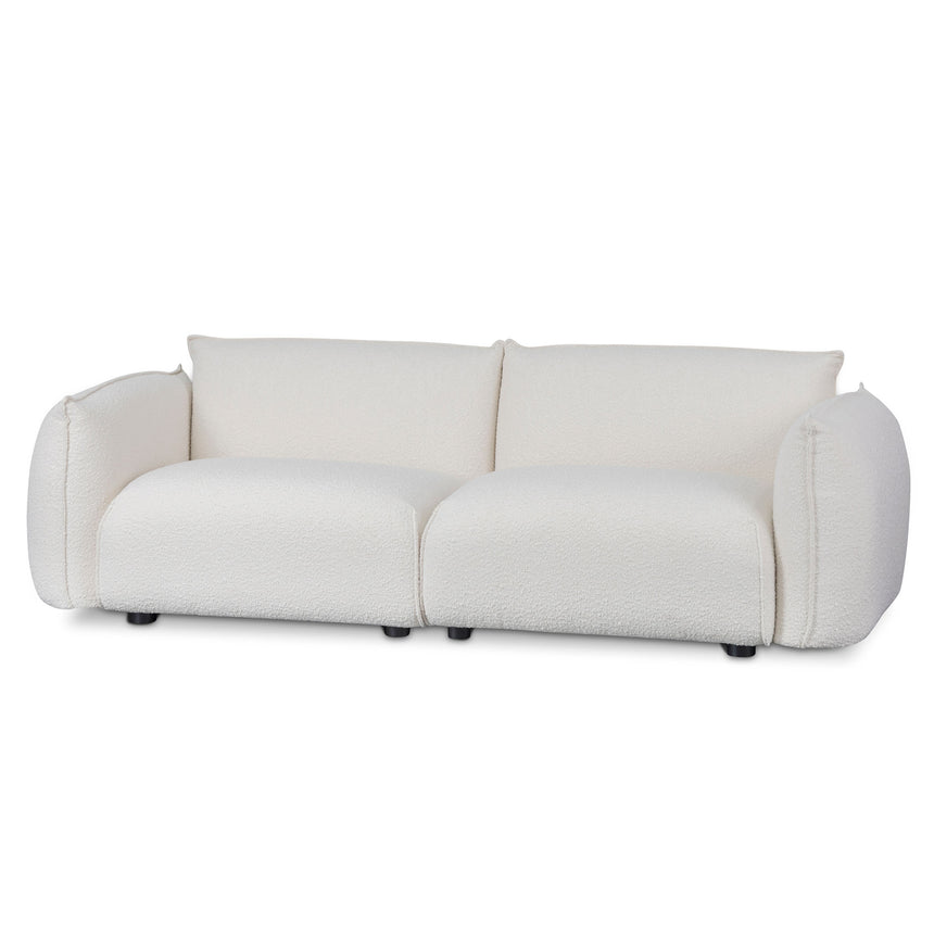 CLC6924-CA 3 Seater Sofa -Light Grey Boucle
