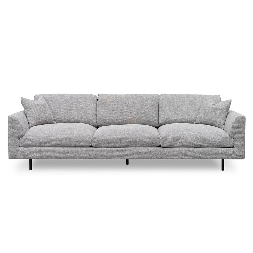 CLC8274-CA 4 Seater Fabric Sofa - Sterling Charcoal