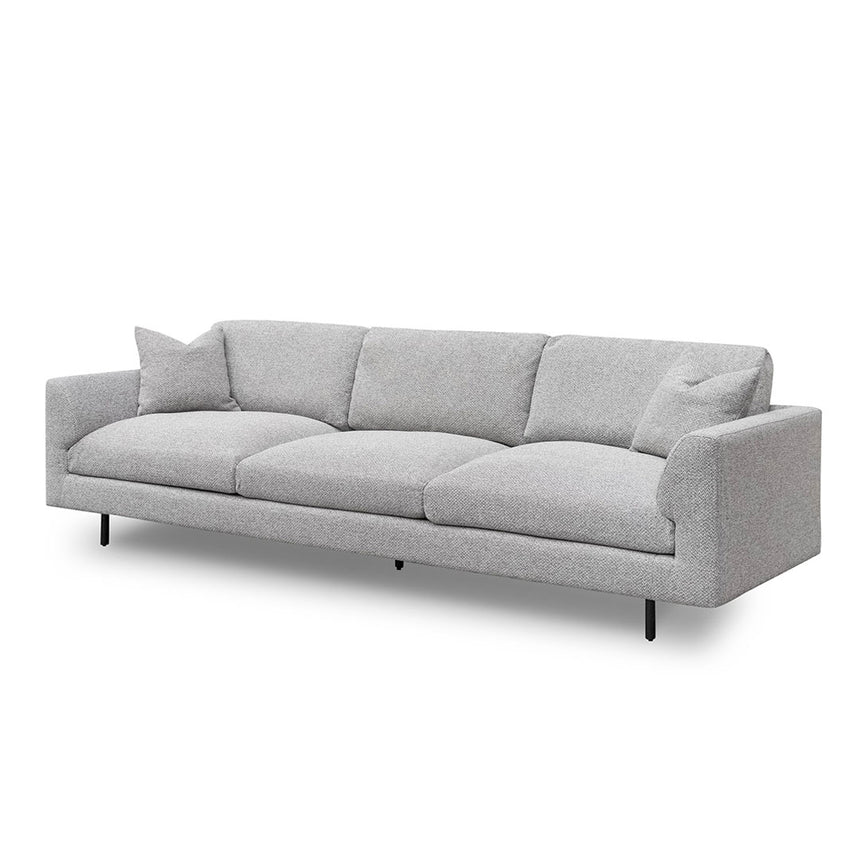 CLC8274-CA 4 Seater Fabric Sofa - Sterling Charcoal